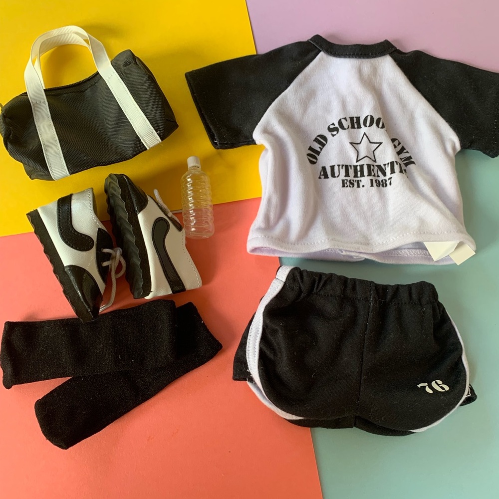 18” doll soccer set